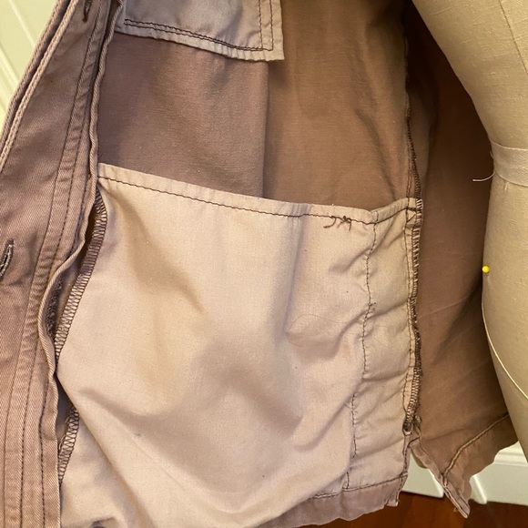 Abercrombie and Fitch Swing Twill Woven Utility Jacket - 2 pocket - Picture 5 of 8